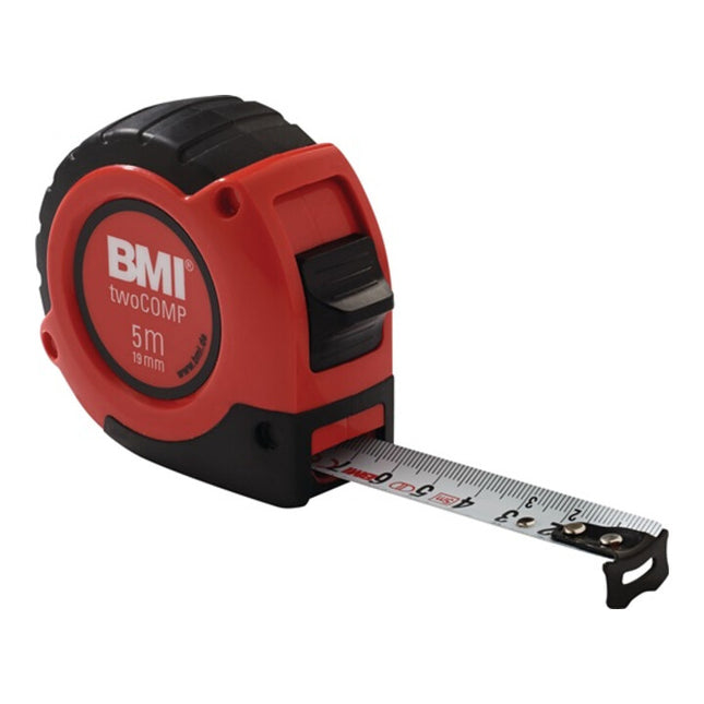 BMI pocket tape measure twoCOMP length 8 m width 25 mm mm/mm ( 4000855890 )