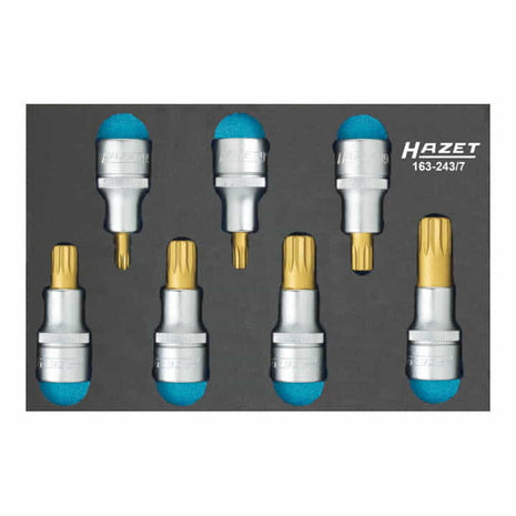 Modulo utensili HAZET 163-243/7 7 pezzi ( 4000871194 )
