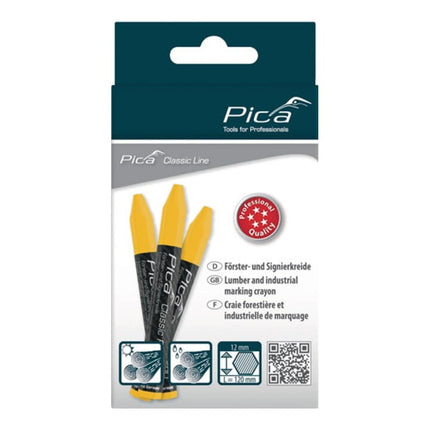 PICA Forester/signing chalk Classic PRO 590 yellow ( 4000871386 )