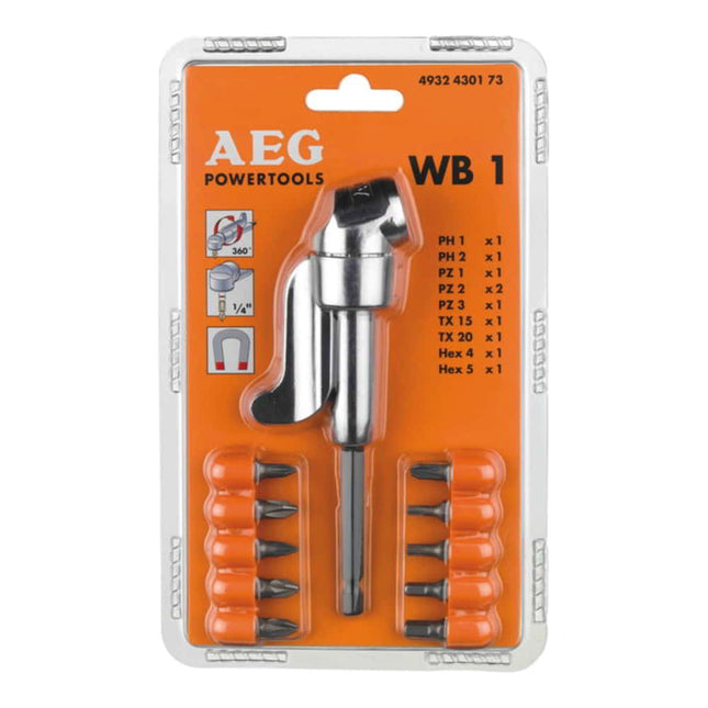 Attacco a vite angolare AEG WB 1 1/4 ″ esagonale ( 4000894499 )