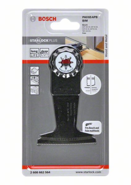BOSCH Plunge-cut saw blade PAII 65 APB Width 65 mm Plunge depth 50 mm ( 4000907746 )