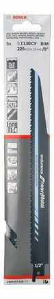 BOSCH Reciprocating saw blade S 1130 CF Length 225 mm Width 22 mm ( 4000909618 )