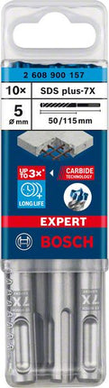 BOSCH martillo perforador Expert SDS-7X Ø 5 mm trabajo l.50 mm l.115 mm ( 4000909967 )