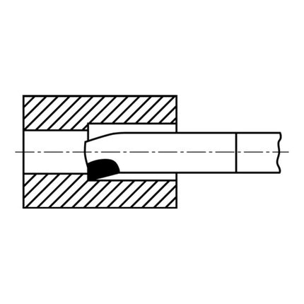 Herramienta de torneado interior WILKE DIN 4973 ISO8 8 x 8 mm ( 4118610052 )