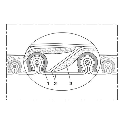 Wąż ssący i dmuchawy NORRES TIMBERDUC(R) PUR 532 AS Ø wew. 75-76 mm ( 4501400233 )