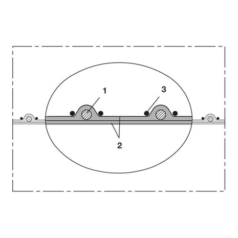 Tubo di aspirazione e soffiaggio NORRES NEO 390 TWO Ø interno 114 mm ( 4501400631 )