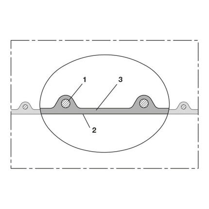 NORRES Tuyau d'aspiration et de soufflage AIRDUC(R) PUR 351 HT Ø intérieur 100-102 mm ( 4501401011 )