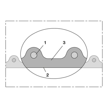 NORRES Absaug- und Förderschlauch AIRDUC® PUR-INOX 355 FOOD-AS Innen-Ø 100-102 mm Außen-Ø 111,00 mm ( 4502401029 )