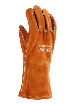 WELDAS welding gloves size L (9) brown ( 4702005004 )