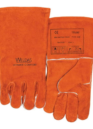 Guanti da saldatura WELDAS taglia XL (9,5) rosso ( 4702005008 )
