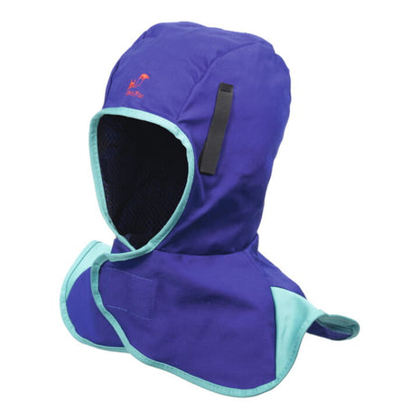 WELDAS welding bonnet with Velcro fastener blue ( 4702005032 )