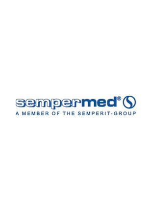 SEMPERMED Rękawiczki jednorazowe SEMPERGUARD NITRIL XPERT SEMPERMED rozmiar 8-9 niebieskie ( 8000140617 )