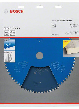 Lama circolare BOSCH Ø esterno 355 mm Numero di denti 80 MTCG ( 8000342240 )