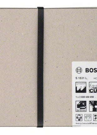 BOSCH Reciprocating saw blade S 1531 L Length 240 mm Width 19 mm ( 8000343730 )