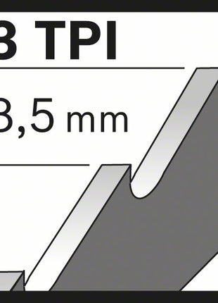 BOSCH Reciprocating saw blade S 1542 K Length 240 mm Width 19 mm ( 8000343819 )