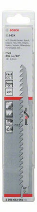 BOSCH Reciprocating saw blade S 1542 K Length 240 mm Width 19 mm ( 8000343819 )