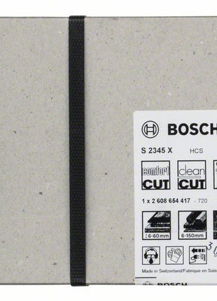BOSCH Reciprocating saw blade S 2345 X Length 200 mm Width 19 mm ( 8000343824 )