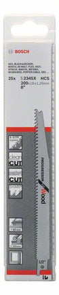 BOSCH Reciprocating saw blade S 2345 X Length 200 mm Width 19 mm ( 8000343825 )