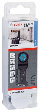 BOSCH plunge-cut saw blade AIZ 32AB Width 32 mm Plunge depth 50 mm ( 8000346230 )