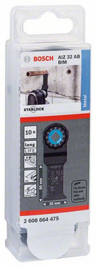BOSCH plunge-cut saw blade AIZ 32AB Width 32 mm Plunge depth 50 mm ( 8000346230 )