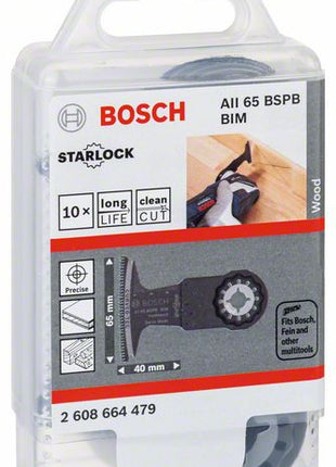 BOSCH plunge-cut saw blade AII 65 BSPB Width 65 mm Plunge depth 40 mm ( 8000346258 )
