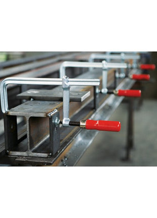 BESSEY all-steel screw clamp classiX Clamping width 400 mm Projection 120 mm ( 8000350803 )