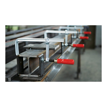 BESSEY all-steel screw clamp classiX Clamping width 400 mm Projection 120 mm ( 8000350803 )