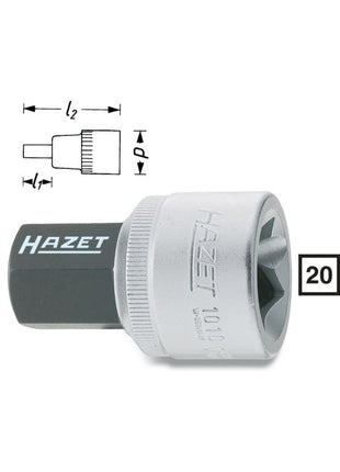 HAZET socket 1010 3/4 ″ hexagon socket ( 8000466338 )