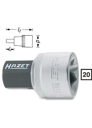 HAZET socket 1010 3/4 ″ hexagon socket ( 8000466339 )