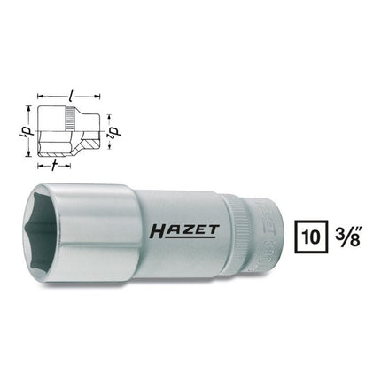 HAZET Steckschlüsseleinsatz 880LG 3/8 ″ 6-kant ( 8000466552 )