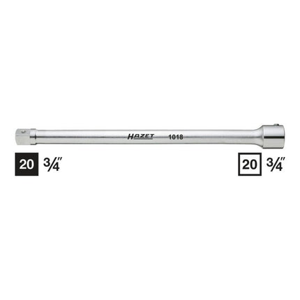 Extensión HAZET 1018 3/4 ″ longitud 400 mm ( 8000467330 )