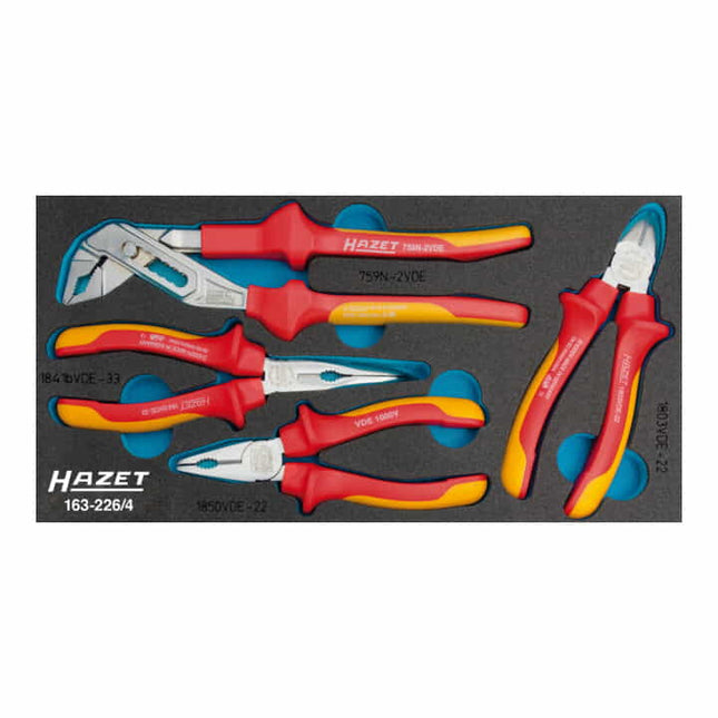 Modulo utensili HAZET 163-226/4 4 pezzi ( 8000468005 )