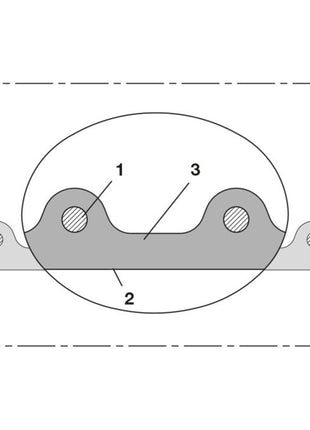 Manguera de aspiración e impulsión NORRES AIRDUC® PUR 355 AS Ø interior 110 mm (8000478775)