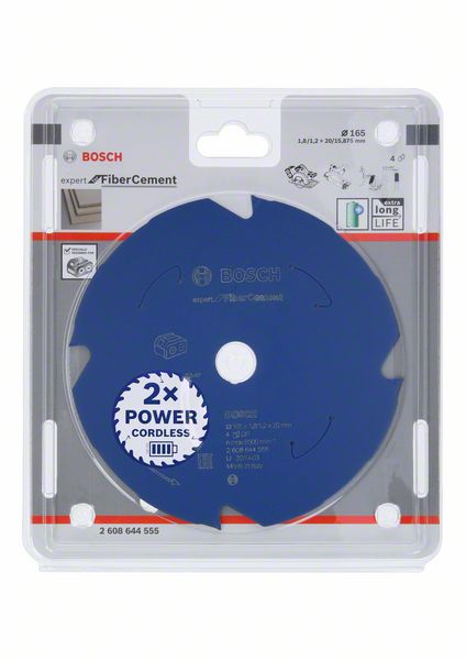 BOSCH Circular saw blade Outer Ø 165 mm Number of teeth 4 TCG ( 8000587017 )