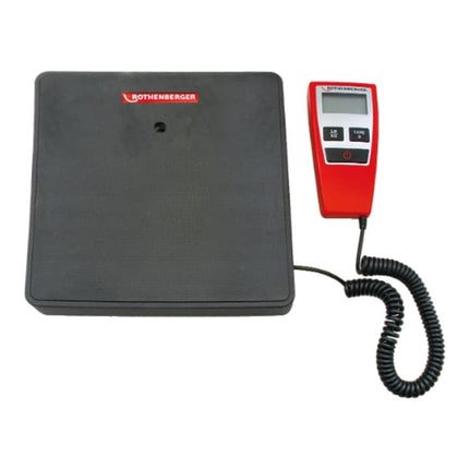 Báscula para refrigerantes ROSCALE 120 de ROTHENBERGER Rango de pesaje 0-120 kg ( 8000739578 )