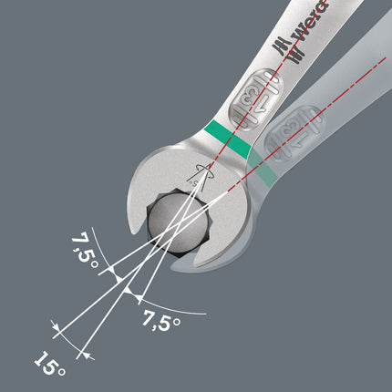 WERA Zestaw kluczy płasko-oczkowych 6003 Joker 22-częściowy szerokość klucza płaskiego 5,5-32 mm ( 8000907868 )