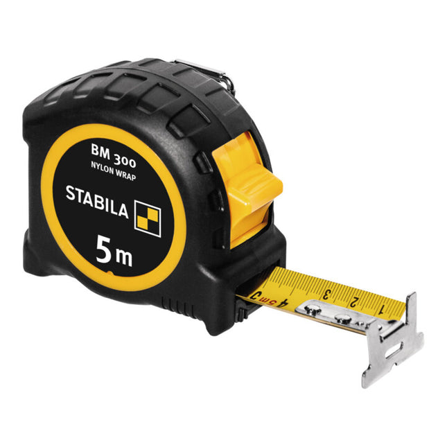 STABILA cinta métrica de bolsillo BM 300 longitud 8 m anchura 27 mm mm/mm ( 8000911837 )