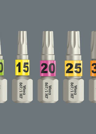 WERA Bit 867 TORX(R) HF 1/4 ″ TX 30 Lunghezza 25 mm ( 8002899414 )