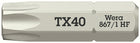 WERA Bit 867 TORX(R) HF 1/4 ″ TX 40 Length 25 mm ( 8002899415 )
