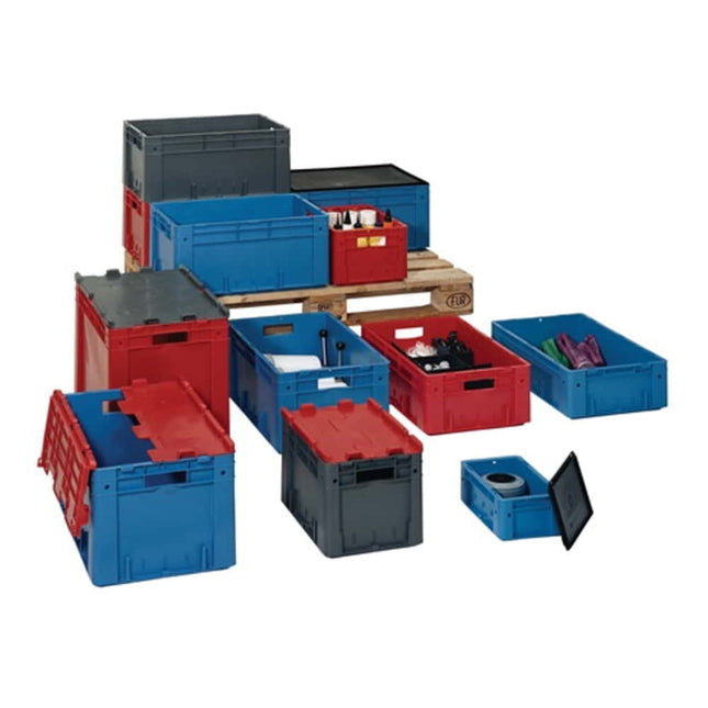 LA-KA-PE transport stacking container L400xW300xH210mm ( 9000446010 )