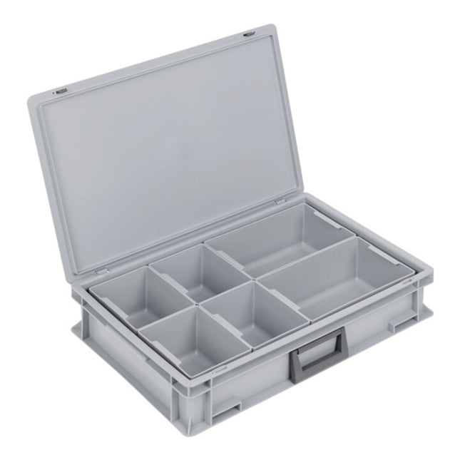 Maletín de plástico LOCKWEILER L600xA400xA133 mm PP 1 asa ( 9000447899 )