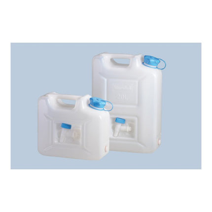 Bidón de agua HÜNERSDORFF 12 l HD-PE apilable, con grifo de vaciado ( 9000450215 )