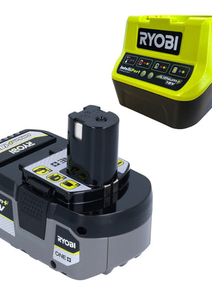 RYOBI RC18120-150X battery starter set with 1x RB18L50 battery 18 V 5.0 Ah and RC18120 battery quick charger