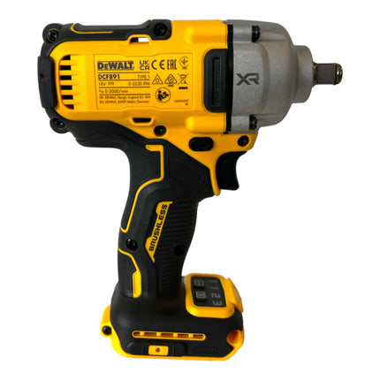 Llave de impacto sin cable DeWalt DCF 891 NT 18 V 1084 Nm 1/2" sin escobillas + TSTAK - sin batería, sin cargador