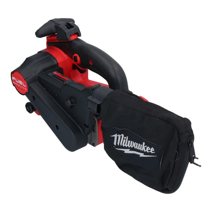 Lijadora de banda a batería Milwaukee M18 FBTS75-0X 18 V 75 x 457 mm sin escobillas + caja HD - sin batería, sin cargador