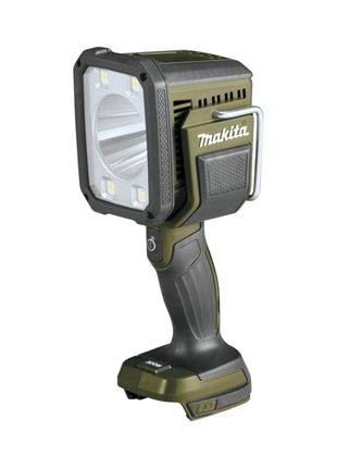 Makita DML 812 O Akumulatorowy reflektor ręczny 18 V 1250 lm LED Olive Green Outdoor Adventure edycja specjalna Solo - bez akumulatora, bez ładowarki