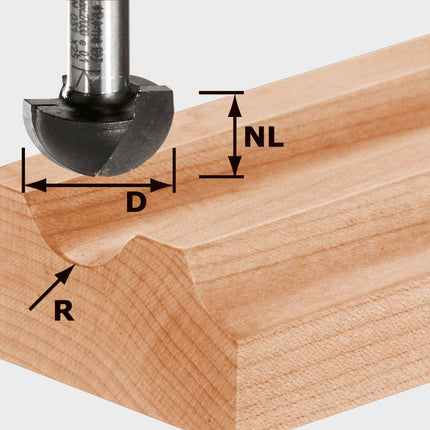 Fresadora de ranuras Festool HW S12 D40/25/R20 (491105) para OF 1400, OF 2000, OF 2200