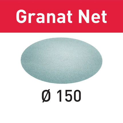Festool STF D150 P400 GR NET/50 Netzschleifmittel Granat Net ( 203311 ) für RO 150, ES 150, ETS 150, ETS EC 150, LEX 150, WTS 150, HSK-D 150