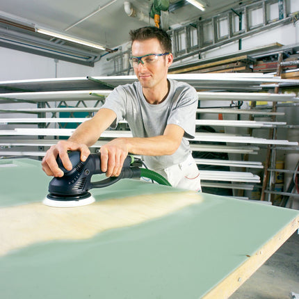 Disco de lijado Festool STF-D150/48 P80 SA/25 zafiro (575197) para RO 150, ES 150, ETS 150, ETS EC 150, LEX 150, WTS 150, HSK-D 150
