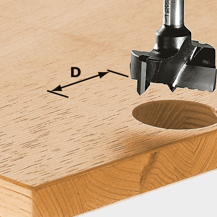 Festool HW S8 D15 Beschlagbohrer ( 491070 ) für OF 900, OF 1000, OF 1010, OF 1010 R, OF 1400, OF 2000, OF 2200